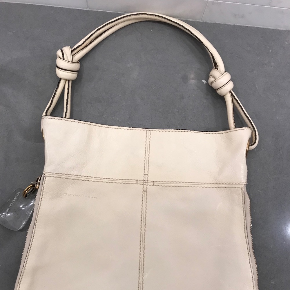 Donna Karan white purse